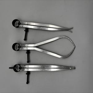 Juego de 3 Calibradores de Resorte de Alta Precisión de <span class=keywords><strong>8</strong></span> Pulgadas, Acero al Carbono, Divisor Exterior, Herramienta de Medición, Marcador de Madera, Personalizable - Product Image 5