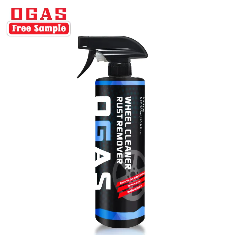 OGAS 500ml IRON REMOVER Protect car wheel cleaner And Clean Brake Discs From Iron Dust Rim Rust Cleaner