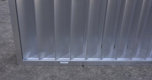 Vendite dirette transfrontaliere robuste e sicure feritoie in lega di alluminio regolabili per pareti esterne persiane di blocco della luce decorativa - Product Image 4