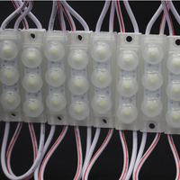 Module LED 3 LED à injection isolée avec mini-lentille, étanche, AC110V 220V, pour enseignes lumineuses publicitaires haute tension