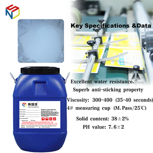 Emulsión de Copolímero Acrílico Ecológica No Tóxica a Base de Agua, <span class=keywords><strong>Barniz</strong></span> de Impresión Mate para Impresión Offset, 50 kg/bidón P-1108 - Product Image 2