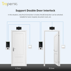 Thông minh khóa sinh trắc học mã IP66 không dây RFID thẻ cerradura inteligente Wifi tuya vân tay thông minh kiểm soát truy cập hệ thống - Product Image 6