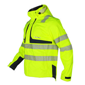Chaqueta de Seguridad Kings, Amarillo Brillante, Reflectante, Impermeable, Conjunto de Ropa de Trabajo para Exteriores, Ropa para Reparación de Maquinaria, Tallas MLXL, para Personas de Mediana Edad - Product Image 1