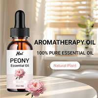 Huile de pivoine naturelle pour diffuseur, aromathérapie, fabrication de bougies, soins de la peau, des cheveux et des ongles