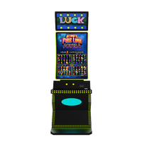Machines de jeu vidéo à écran plat incurvé de 32 43 pouces avec écran tactile vertical et éclairage LED