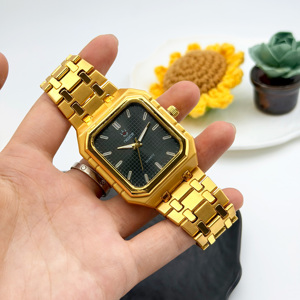 <span class=keywords><strong>Orologio</strong></span> al Quarzo <span class=keywords><strong>Vintage</strong></span> Quadrato NIAICE per Uomo, Stile Semplice e Affascinante, Retrò, Sportivo, con Quadrante in Vetro e Cassa in Lega, Supporto OEM/ODM - Product Image 4