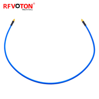Câble coaxial RF Pigtail MMCX mâle vers MMCX mâle pour assemblage de câble 086 RG405, câble d'extension