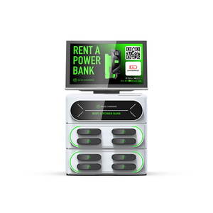 Station de charge USB 8 baies Mobile Charge Locker Station de charge rapide Partager la station de batterie externe conçue pour iPhone avec lecteur de carte POS - Product Image 3