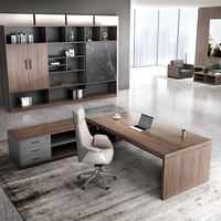 Muebles de Oficina en Forma de L, Mesa de Oficina para Computadora de Escritorio, Escritorios Grandes, Mesa de Oficina para Gerentes