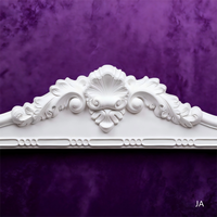 Corniche décorative en plâtre sculpté de haute qualité, style européen moderne, pour rideau de fenêtre, idéale pour hôpitaux et villas, utilisation extérieure, respectueuse de l'environnement
