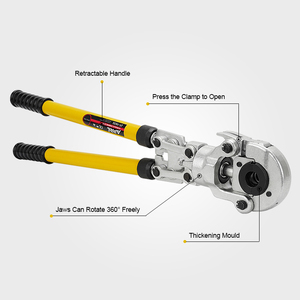 Herramienta de prensado de tubos hidráulicos para tuberías, herramienta de ajuste <span class=keywords><strong>Pex</strong></span>, 16-32mm2, herramienta de prensa de tuberías de plomería, presión de 6 toneladas - Product Image 5