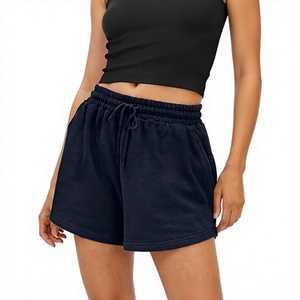 Shorts Deportivos de Cintura Alta para Mujer, con Logotipo Personalizado, para Verano, Elásticos, de Secado Rápido, Spandex/Poliéster, Levanta Glúteos - Product Image 1
