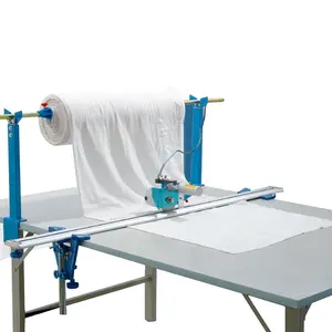 Automatic Cloth Cutting Machine Track Electric Scissors Fabric End Cutter