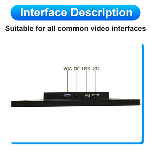 19インチ静電容量式ライトガラスパネル縦型タッチスクリーンモニター（ゲーム機用） - Product Image 5