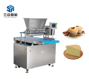 SanHe Automatic Commercial Mousse Cake Depositor Kleine Cupcake Filling Maker Cup Kuchen machen Maschine