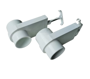 Pièces de plomberie pour spa et bain à remous au design moderne, excellent matériau, vanne à boisseau de 2 pouces, raccord en <span class=keywords><strong>PVC</strong></span>, vanne coulissante, vanne d'arrêt extérieure - Product Image 4