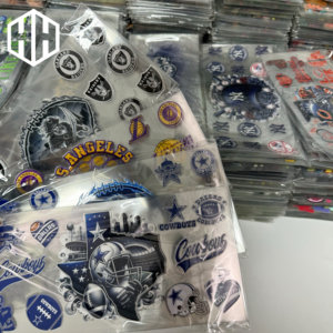 高品質UV DTFカップラップ 防水プラスチゾルUV DTF熱転写印刷 ガラスボトルタンブラー大量注文用 - Product Image 4