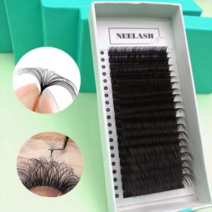 Extensions de cils en gros, haute qualité, super foncées, douces, 25 mm, extensions de cils volumineuses, plateau d'extensions de cils individuelles personnalisées - Product Image 1