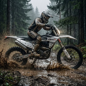 Nouvelle moto tout-terrain à essence 300cc 4 temps YBH300 6 vitesses refroidie par eau pour adultes <span class=keywords><strong>Enduro</strong></span> Motocross Off-Road Racing - Product Image 2