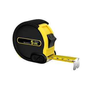 Ruban à mesurer professionnel rétractable de haute qualité avec lame en acier au carbone flexible, haute rectitude, mesure métrique - Product Image 2