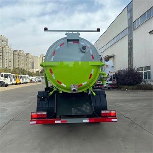 Manufacturer Supply Dongfeng 4X2 8000 Liters Sewage Vacuum Tank Truck for Municipal Drain Cleaning Septic Service - Product Image 5