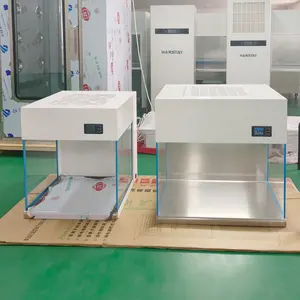 High Quality Tabletop Small Size Class 100 Laminar Flow Cabinet Flow Hood Clean Bench For Clean Room