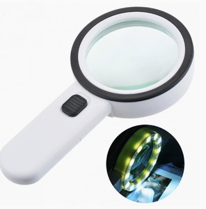 Lente d'ingrandimento portatile 30X con luci LED, ottica ad alta potenza - Product Image 4