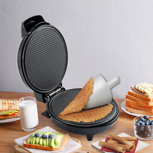 Máquina Eléctrica <span class=keywords><strong>de</strong></span> 1200W para Hacer Rollos <span class=keywords><strong>de</strong></span> Huevo Crujientes, Conos <span class=keywords><strong>de</strong></span> Helado y Waffles, Plancha Doméstica para Desayunos, Sándwiches <span class=keywords><strong>de</strong></span> Huevo y Crepas - Product Image 4