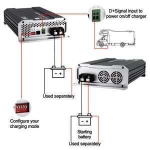 Cargador de batería de coche, HEMENG-2415, 24V, 15A/30A/360W - Product Image 6