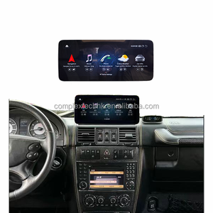 เครื่องเล่นดีวีดีติดรถยนต์ระบบแอนดรอยด์ Qualcomm Carplay ขนาด 10.25 นิ้ว และ 12.3 นิ้ว พร้อมระบบนำทาง GPS สำหรับรถยนต์เมอร์เซเดส-เบนซ์ จีคลาส W461 ปี 2007-2011 - Product Image 1