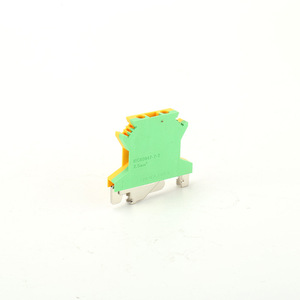 Guan Yang Earth <b>Terminal</b> Block USLKG-2.5 1 Pole Screw Connection Industrial Grounding <b>Terminal</b> Block Yellow Green - Product Image 3