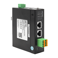 Serveur de périphériques UOTEK 2 ports RS232/RS485/RS422 2 ports RJ45 Switch Ethernet 100M IP30 300~921600bps DC12-24V UT-6802A-SW