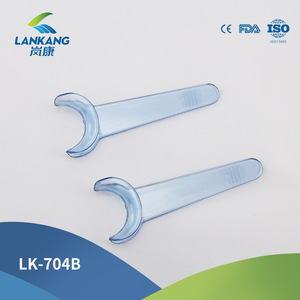 Ouvre-bouche de type T LK-704B, outil d'ouverture buccale dentaire en plastique transparent bleu pour adultes, à usage unique - Product Image 5