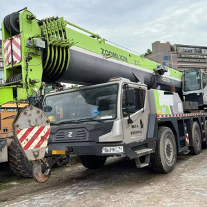 2019 Zoomlion QY110V7 110Ton grúa sobre orugas maquinaria pesada usada marca China con bomba de caja de cambios de Motor PLC - Product Image 1