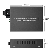 Fabrika Tedarikli 1000M Gigabit Tek Modlu Tam Çift Yönlü Medya Dönüştürücü SC RJ45 20KM Düşük Güçlü DC 5V Yüksek Performanslı Optik