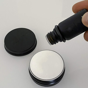 Diffuseur d'arômes rond en céramique avec boîte de rangement, tablette de plâtre parfumée pour voiture et maison, désodorisant d'ambiance - Product Image 1