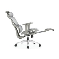 Haut de gamme conception personnalisée dos maille pivotant support dorsal réglable gestionnaire d'ordinateur commercial chaise de bureau ergonomique échantillon gratuit
