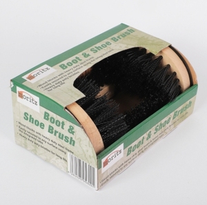 Cepillo limpiador de botas original para exteriores, raspador de zapatos para todo tipo de clima, cepillo industrial, mango de acero y espuma de plástico ecológico, nailon - Product Image 6