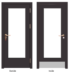 Porte coupe-feu en acier, export direct d'usine - Product Image 3