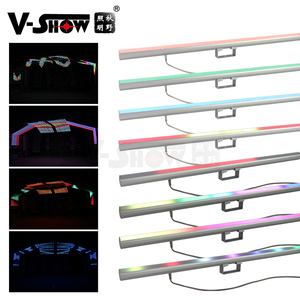 VSHOW-Barre lumineuse <span class=keywords><strong>LED</strong></span> à haute efficacité SMD 5050 RGB FC, <span class=keywords><strong>tube</strong></span> <span class=keywords><strong>LED</strong></span> à pixel de contrôle individuel pour les fêtes de nuit, 40 pièces - Product Image 3