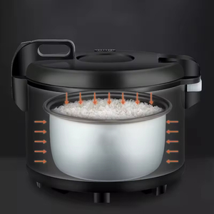 Olla arrocera comercial de 6L 2D, olla arrocera de gran capacidad para cantina y restaurante, precio de fábrica - Product Image 2