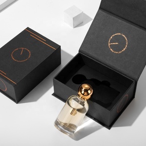 Scatole da Profumo di Lusso Nere per Confezioni Regalo con Logo Personalizzato e Chiusura Magnetica da 30ML 50ML 100ML <span class=keywords><strong>in</strong></span> Carta per Cosmetici - Product Image 2