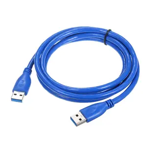 USB 3.0 uzatma kablosu erkek erkek kablo tipi A kablosu 5Gbps hızlı hızlı veri aktarımı için sabit disk muhafazaları yazıcılar modemler