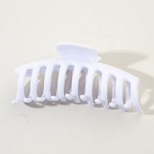 卸売マット女性用大きな長方形の正方形の大きな髪のクランプつや消しフレキシブルゴム壊れないアクセス可能ソフトシリコーン爪クリップ - Product Image 5