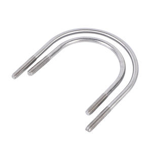 Vente en gros de boulon en U galvanisé personnalisé de qualité supérieure Pièce automobile boulon en U de remorque écrou collier de serrage boulon en U en acier inoxydable haute résistance - Product Image 2