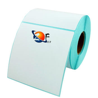 Papier autocollant pour étiquettes d'expédition thermique directe, de bonne qualité, imperméable, bon marché, en rouleau
