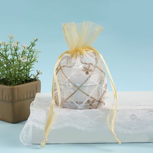 Nouveau Creative Organza Dentelle Bundle Poche Fruits Secs Bonbons Emballage Sac Décoratif Cosmétiques Accessoires Sac De Rangement - Product Image 5