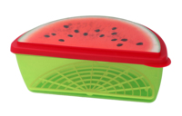 Boîtes et bacs de rangement pour aliments en plastique pour réfrigérateur de cuisine, motif pastèque créatif