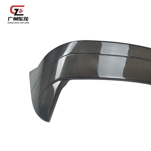 Alerón trasero de techo de fibra de carbono para coche, accesorio deportivo para VW <span class=keywords><strong>Golf</strong></span> 8 2021 R Line GTI Hatchback R Style - Product Image 4