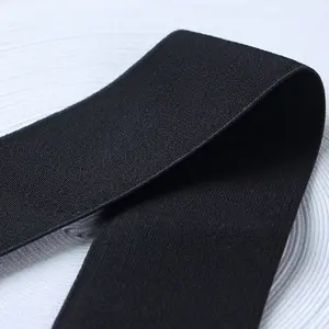 Factory Wholesale Soft long band elastic adjustable for trouser straps